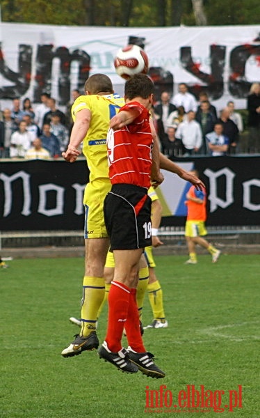 Mecz 28 kolejki II ligi: Olimpia Elblg - Jeziorak Iawa 1:0, fot. 40