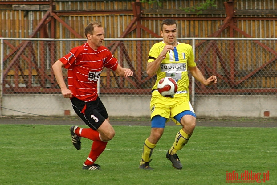 Mecz 28 kolejki II ligi: Olimpia Elblg - Jeziorak Iawa 1:0, fot. 41