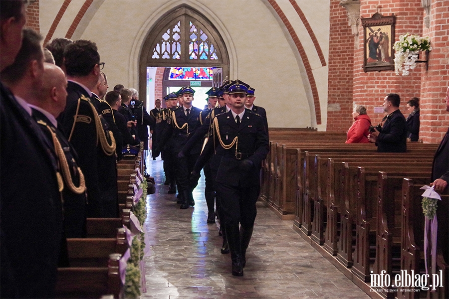 Przekazanie sztandaru i uroczyste otwarcie nowej Komendy Stray Poarnej w Elblgu, fot. 14