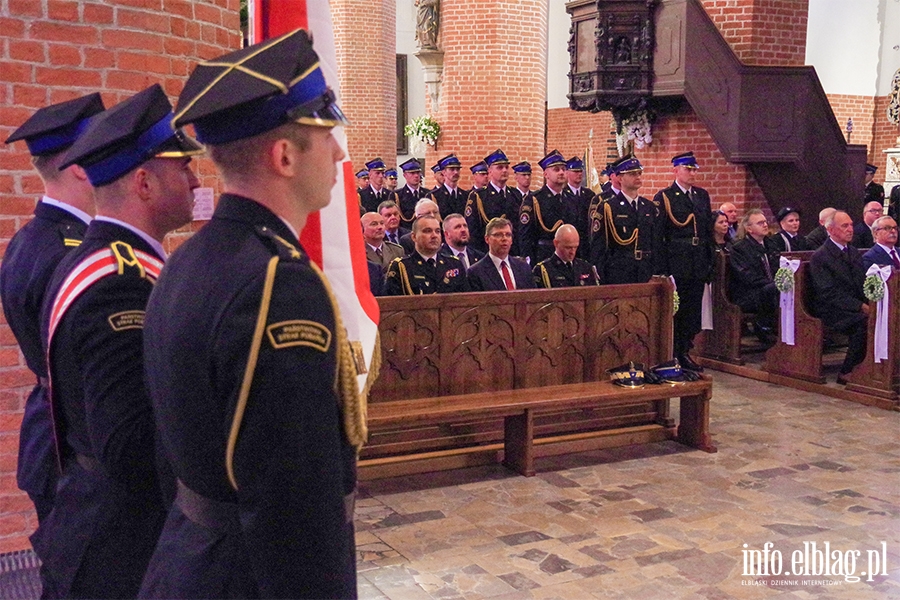 Przekazanie sztandaru i uroczyste otwarcie nowej Komendy Stray Poarnej w Elblgu, fot. 29