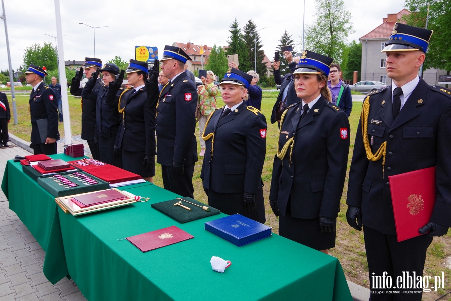 Przekazanie sztandaru i uroczyste otwarcie nowej Komendy Stray Poarnej w Elblgu, fot. 51