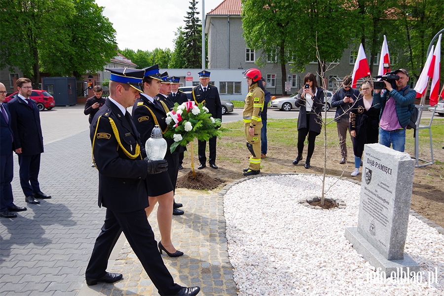 Przekazanie sztandaru i uroczyste otwarcie nowej Komendy Stray Poarnej w Elblgu, fot. 144