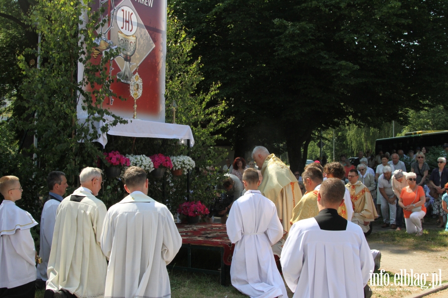 Elblg: Procesja przesza ulicami Starego Miasta. Wierni witowali Boe Ciao , fot. 21