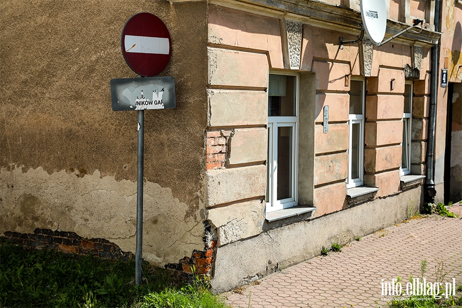 Zaniedbane ulice Elblga: Bema i Mickiewicza, fot. 21