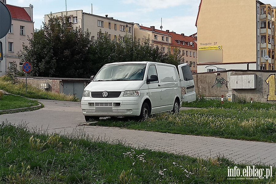 Mistrzowie parkowania w Elblgu (cz 275), fot. 8