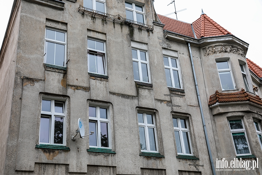 Zaniedbane ulice Elblga: Zacisze i Powstacw Warszawskich, fot. 21