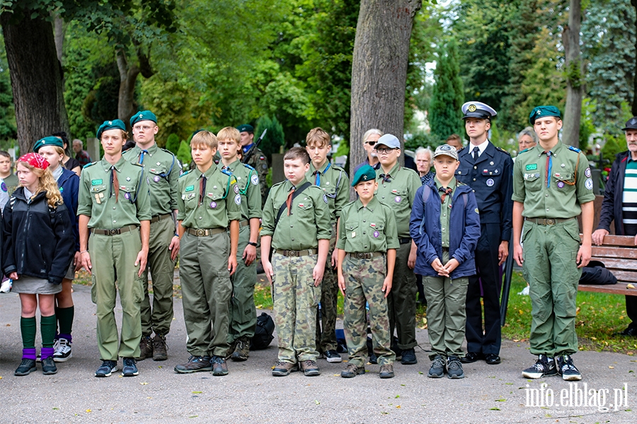 84. rocznica wybuchu II wojny wiatowej. Obchody w Elblgu, fot. 8