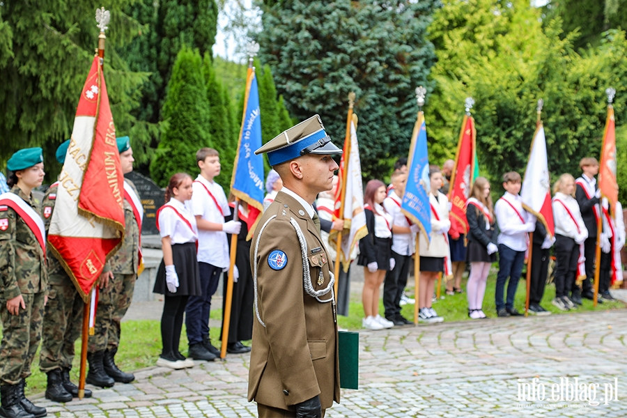 84. rocznica wybuchu II wojny wiatowej. Obchody w Elblgu, fot. 11