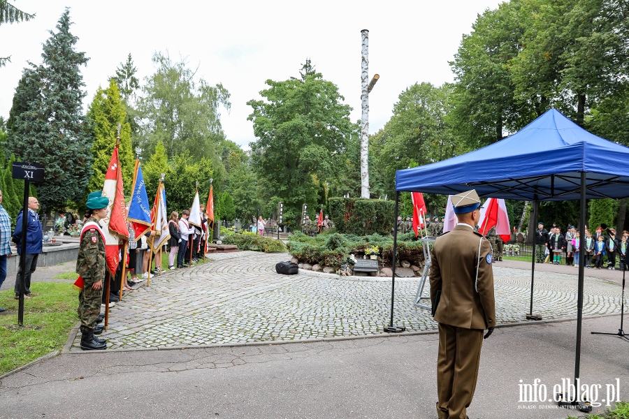 84. rocznica wybuchu II wojny wiatowej. Obchody w Elblgu, fot. 13