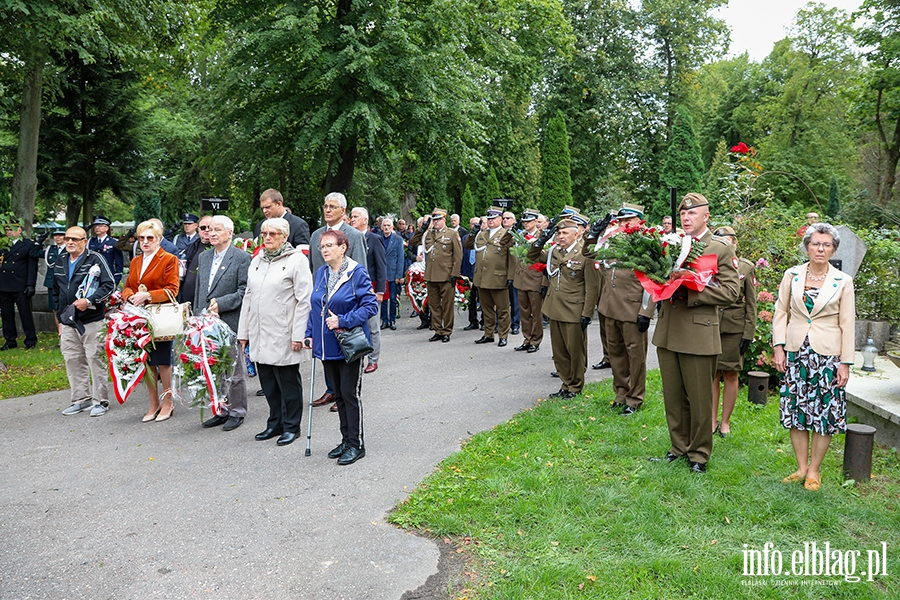 84. rocznica wybuchu II wojny wiatowej. Obchody w Elblgu, fot. 16