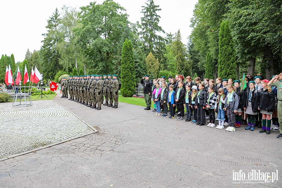 84. rocznica wybuchu II wojny wiatowej. Obchody w Elblgu, fot. 18