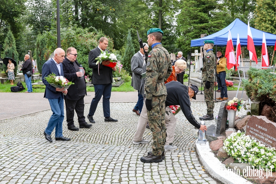 84. rocznica wybuchu II wojny wiatowej. Obchody w Elblgu, fot. 30