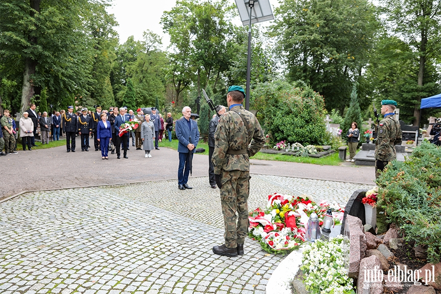 84. rocznica wybuchu II wojny wiatowej. Obchody w Elblgu, fot. 37