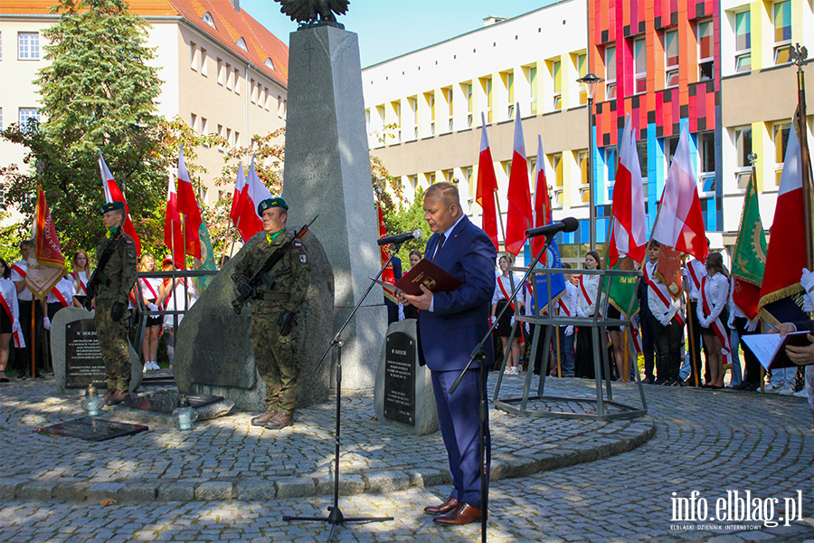 84. rocznica powstania Polskiego Pastwa Podziemnego. Obchody w Elblgu, fot. 9