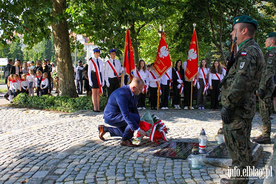 84. rocznica powstania Polskiego Pastwa Podziemnego. Obchody w Elblgu, fot. 17