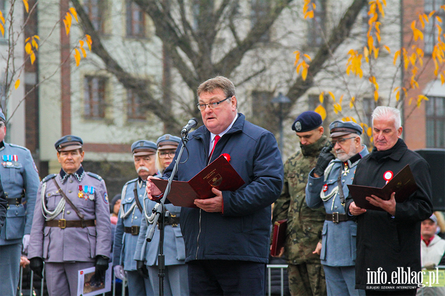 Za nami elblskie obchody 105. rocznicy Odzyskania Niepodlegoci , fot. 15