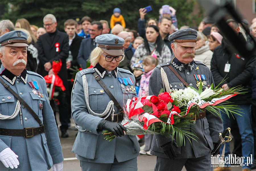 Za nami elblskie obchody 105. rocznicy Odzyskania Niepodlegoci , fot. 24