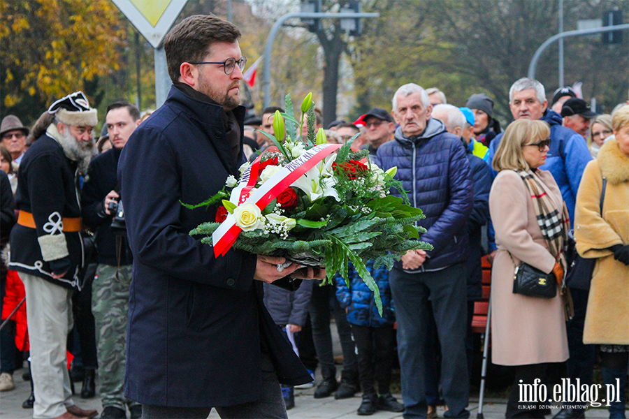 Za nami elblskie obchody 105. rocznicy Odzyskania Niepodlegoci , fot. 30