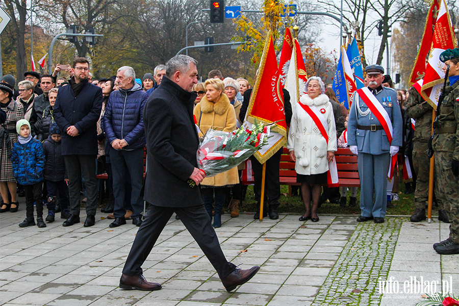 Za nami elblskie obchody 105. rocznicy Odzyskania Niepodlegoci , fot. 37