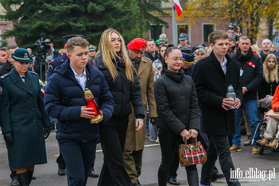 Za nami elblskie obchody 105. rocznicy Odzyskania Niepodlegoci , fot. 46