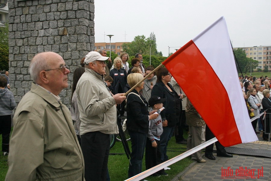 Spotkanie Jarosawa Kaczyskiego z mieszkacami Elblga, fot. 1