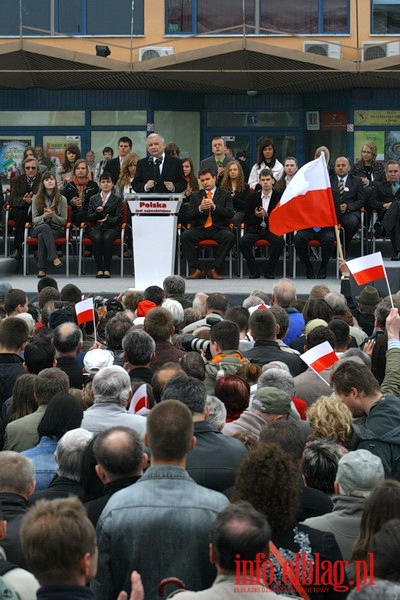 Spotkanie Jarosawa Kaczyskiego z mieszkacami Elblga, fot. 20