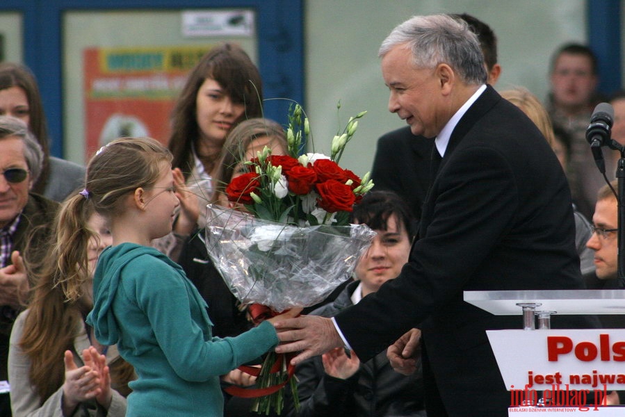 Spotkanie Jarosawa Kaczyskiego z mieszkacami Elblga, fot. 27