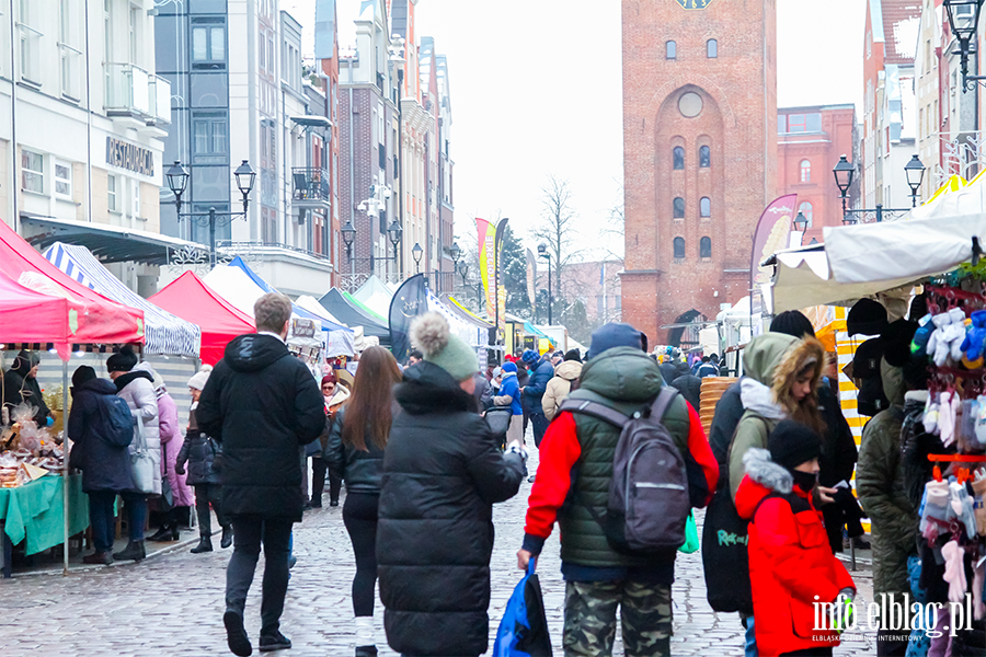 Jarmark, zdobienie pierniczkw i wsplne koldowanie. Trwaj witeczne Spotkania Elblan, fot. 14