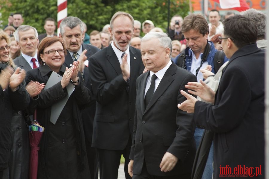 Spotkanie Jarosawa Kaczyskiego z mieszkacami Elblga, fot. 36