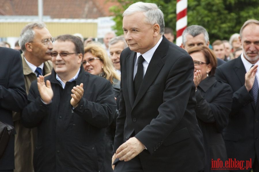 Spotkanie Jarosawa Kaczyskiego z mieszkacami Elblga, fot. 37