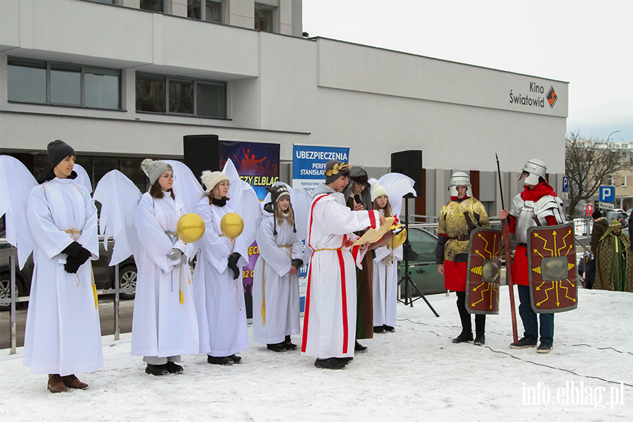 Jaseka w Elblgu. Orszak Trzech Krli przeszed ulicami miasta, fot. 11