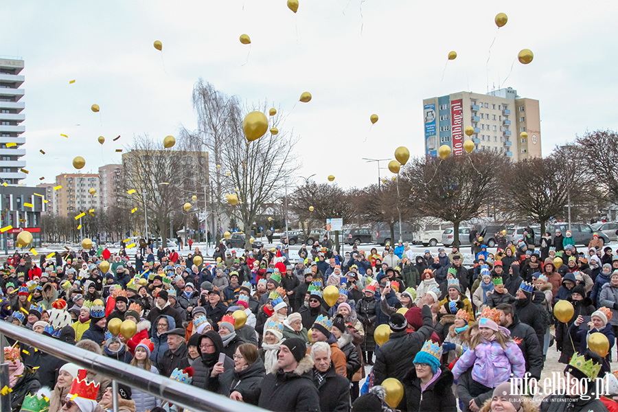 Jaseka w Elblgu. Orszak Trzech Krli przeszed ulicami miasta, fot. 17