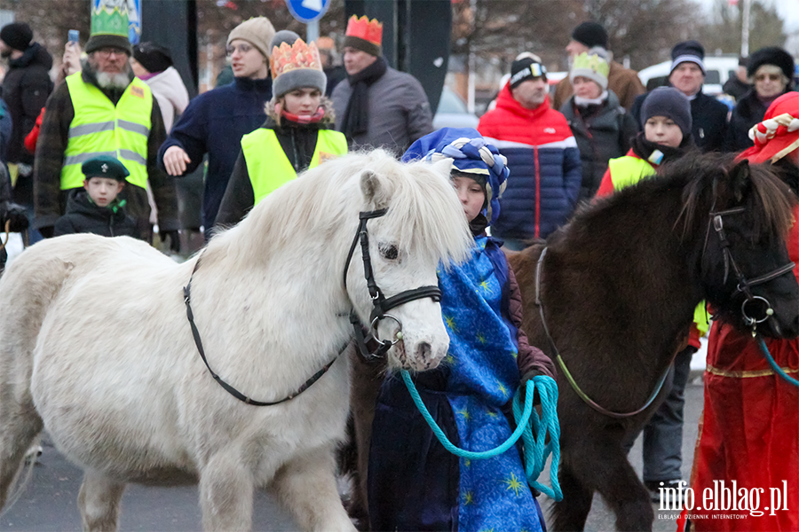 Jaseka w Elblgu. Orszak Trzech Krli przeszed ulicami miasta, fot. 20