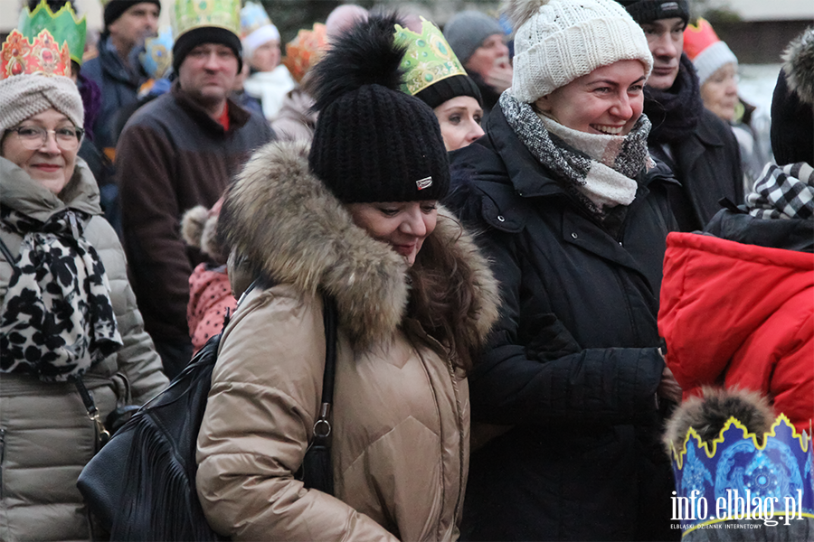 Jaseka w Elblgu. Orszak Trzech Krli przeszed ulicami miasta, fot. 33