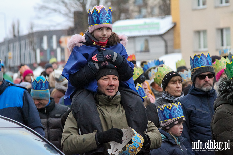 Jaseka w Elblgu. Orszak Trzech Krli przeszed ulicami miasta, fot. 35