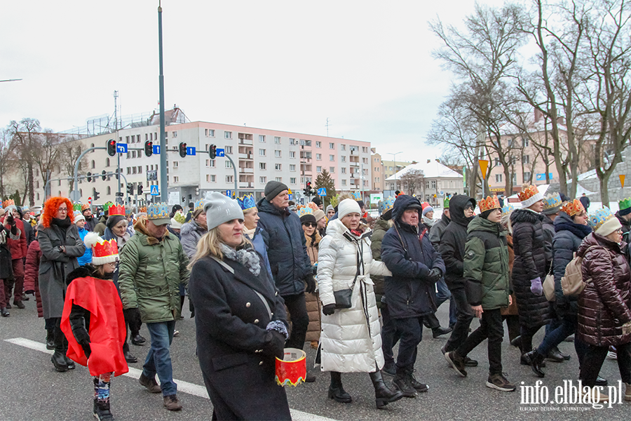 Jaseka w Elblgu. Orszak Trzech Krli przeszed ulicami miasta, fot. 43