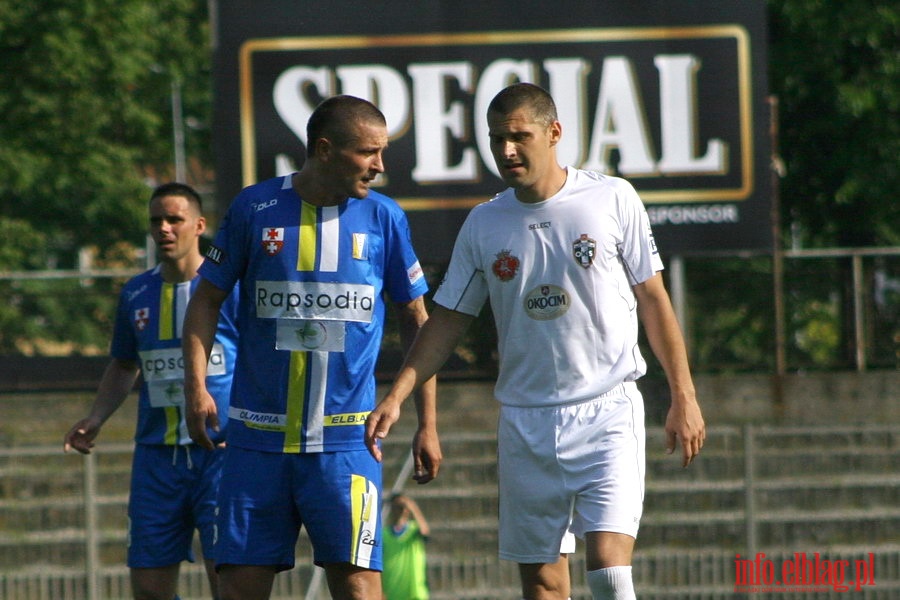 Mecz 34 kolejki II ligi: Olimpia Elblg - Okocimski Brzesko 3:1, fot. 2