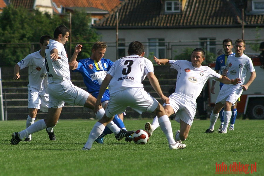 Mecz 34 kolejki II ligi: Olimpia Elblg - Okocimski Brzesko 3:1, fot. 3