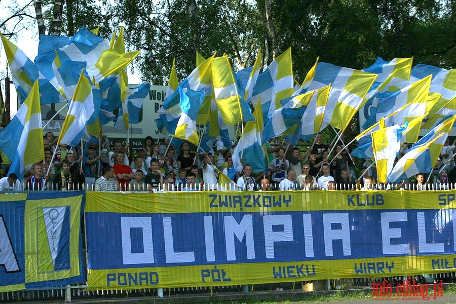 Mecz 34 kolejki II ligi: Olimpia Elblg - Okocimski Brzesko 3:1, fot. 7