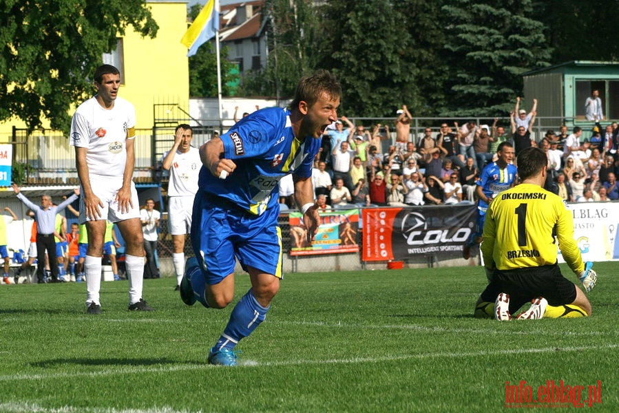 Mecz 34 kolejki II ligi: Olimpia Elblg - Okocimski Brzesko 3:1, fot. 12