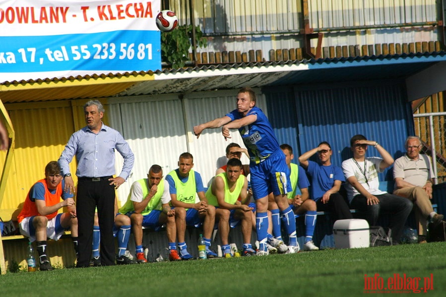 Mecz 34 kolejki II ligi: Olimpia Elblg - Okocimski Brzesko 3:1, fot. 16