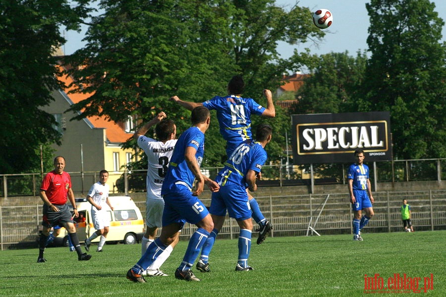 Mecz 34 kolejki II ligi: Olimpia Elblg - Okocimski Brzesko 3:1, fot. 17