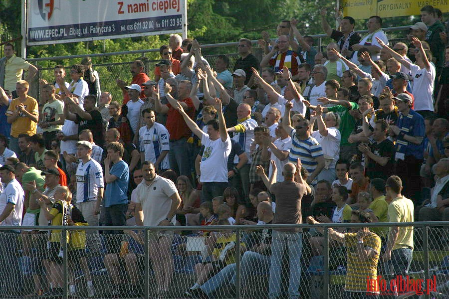 Mecz 34 kolejki II ligi: Olimpia Elblg - Okocimski Brzesko 3:1, fot. 22