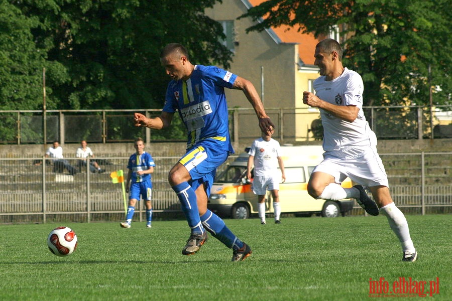 Mecz 34 kolejki II ligi: Olimpia Elblg - Okocimski Brzesko 3:1, fot. 27