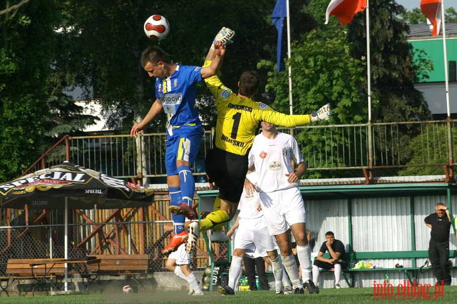 Mecz 34 kolejki II ligi: Olimpia Elblg - Okocimski Brzesko 3:1, fot. 29