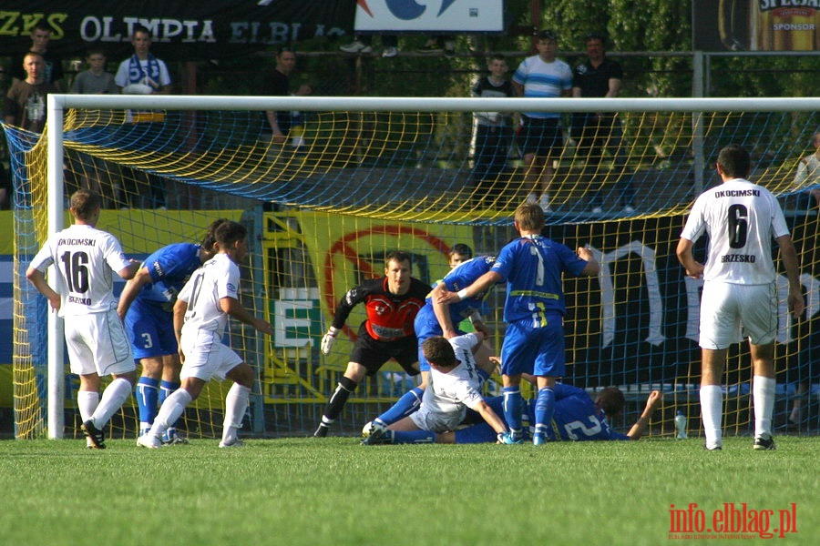 Mecz 34 kolejki II ligi: Olimpia Elblg - Okocimski Brzesko 3:1, fot. 35