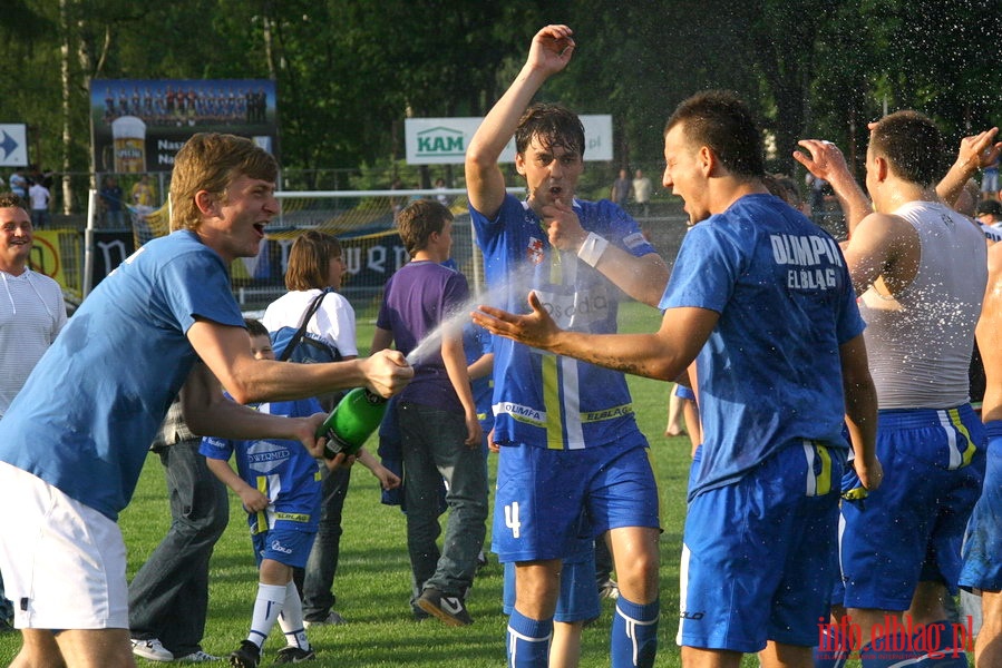 Mecz 34 kolejki II ligi: Olimpia Elblg - Okocimski Brzesko 3:1, fot. 47