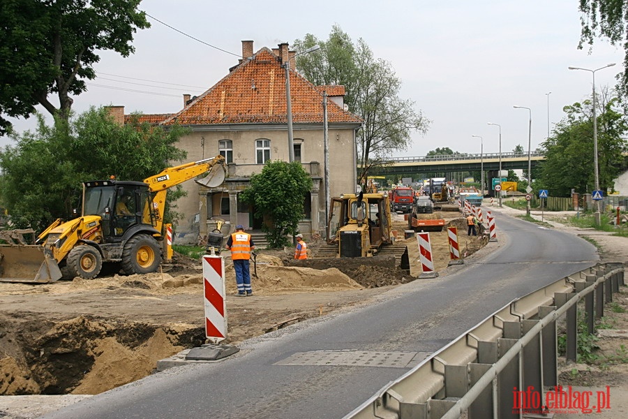 Przebudowa Wza Elblg-Raczki i odcinka ul. Warszawskiej, fot. 9