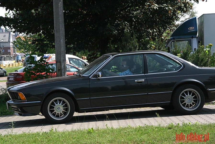 Zlot mionikw BMW serii 6 E24 sport coupe w Elblgu i okolicach, fot. 13