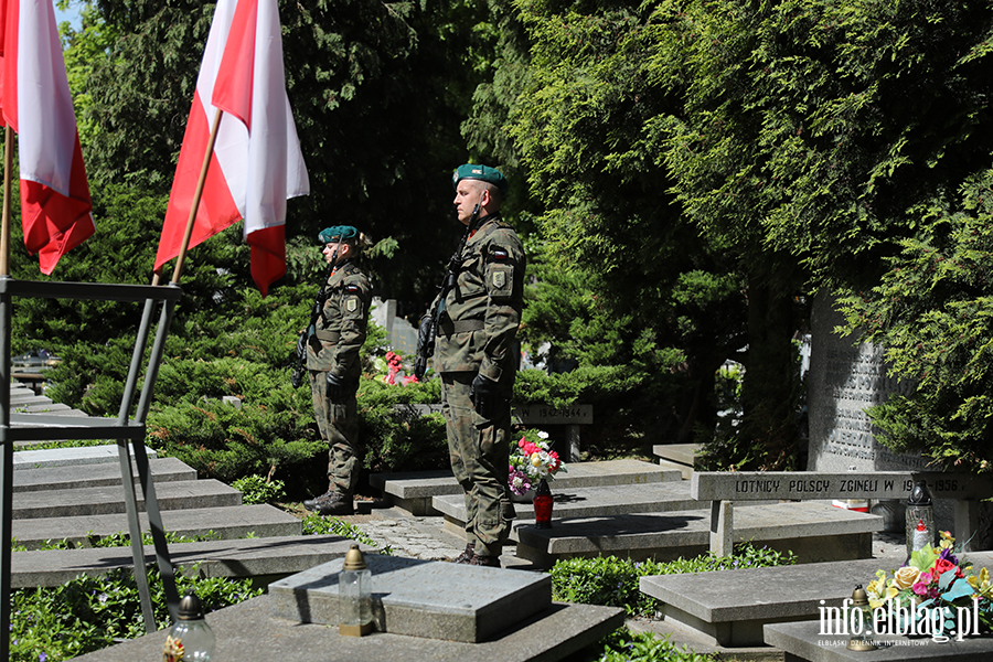 79. rocznica zakoczenia II wojny wiatowej w Elblgu , fot. 7